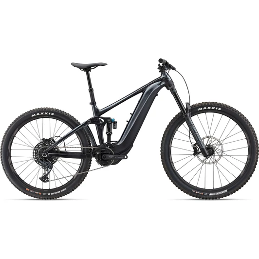 Giant Reign E+ 2 Pro Black Diamond Elektromos Összteleszkópos Enduro MTB Kerékpár 2022