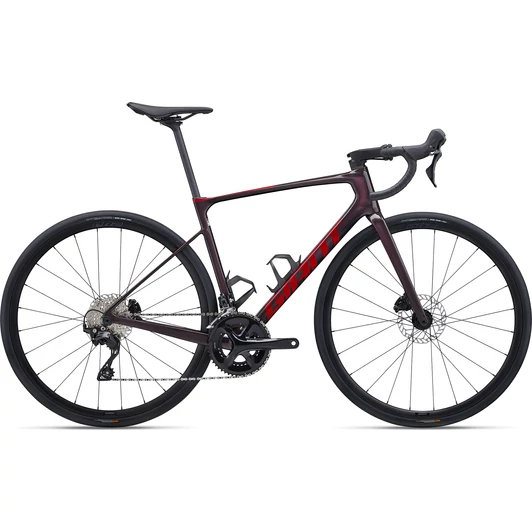 GIANT DEFY ADVANCED 2 TIGER RED 2024 FÉRFI ORSZÁGÚTI KERÉKPÁR