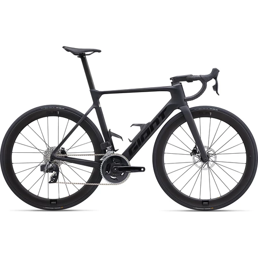 GIANT PROPEL ADVANCED PRO 1 MATTE CARBON 2024 FÉRFI ORSZÁGÚTI KERÉKPÁR