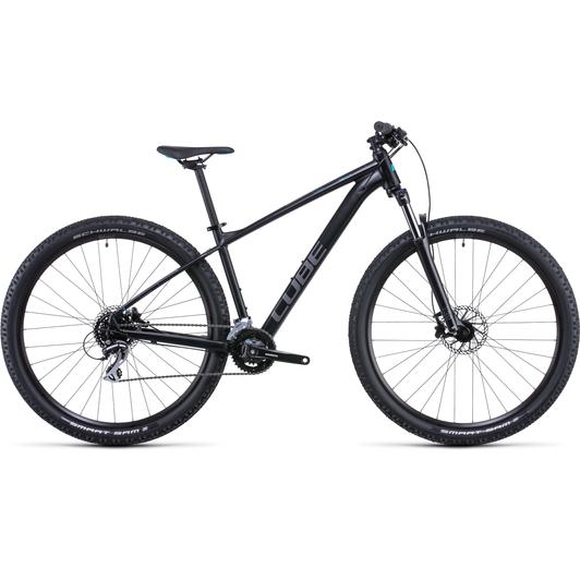 CUBE AIM RACE 27,5" BLACK N AZURE 2022 FÉRFI MTB KERÉKPÁR