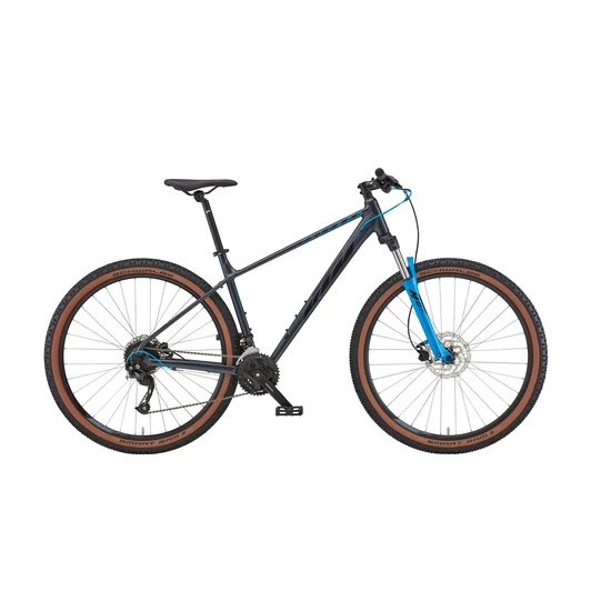 KTM  CHICAGO DISC 271 metallic grey (black + blue) Férfi MTB Kerékpár 2022