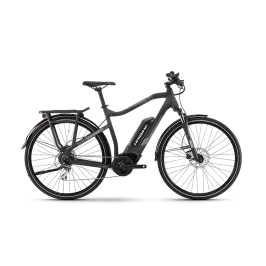 HAIBIKE SDURO TREKKING 1.0 BLACK/GREY/WHITE ELEKTROMOS TREKKING KERÉKPÁR