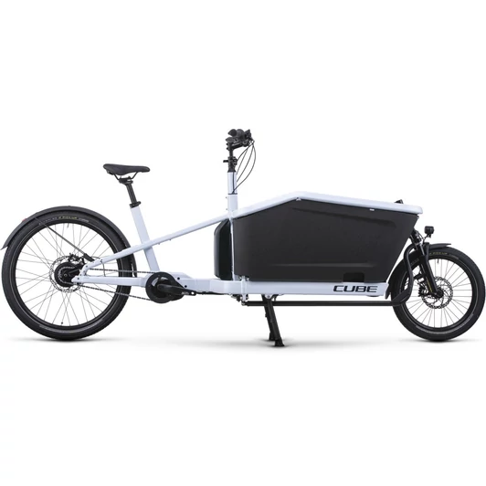 CUBE CARGO HYBRID 500 FLASHWHITE´N´BLACK - 2025 - CARGO ELEKTROMOS KERÉKPÁR - 20" / 27.5": ONE SIZE