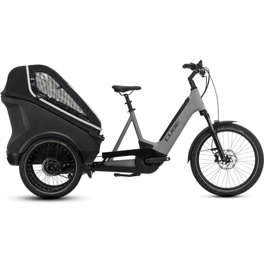 CUBE TRIKE FAMILY HYBRID 1500 SWAMPGREY´N´REFLEX - 2025 - VÁROSI TRIKE ELEKTROMOS KERÉKPÁR - 24" / 20": ONE SIZE