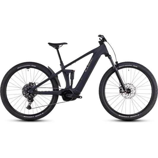 CUBE STEREO HYBRID ONE22 PRO 600 NIGHT´N´CHROME - 2025 - ÖSSZTELESZKÓPOS MTB ELEKTROMOS KERÉKPÁR - L - 29"