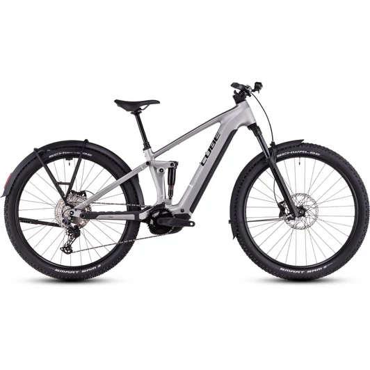 CUBE STEREO HYBRID ONE22 RACE 800 ALLROAD SILVER´N´BLACK - 2025 - ÖSSZTELESZKÓPOS MTB ELEKTROMOS KERÉKPÁR - XL - 29"