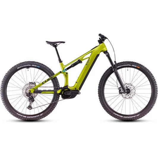 CUBE STEREO HYBRID ONE44 HPC RACE 800 FLASHLIME´N´BLUE - 2025 - ÖSSZTELESZKÓPOS MTB ELEKTROMOS KERÉKPÁR - L - 29"