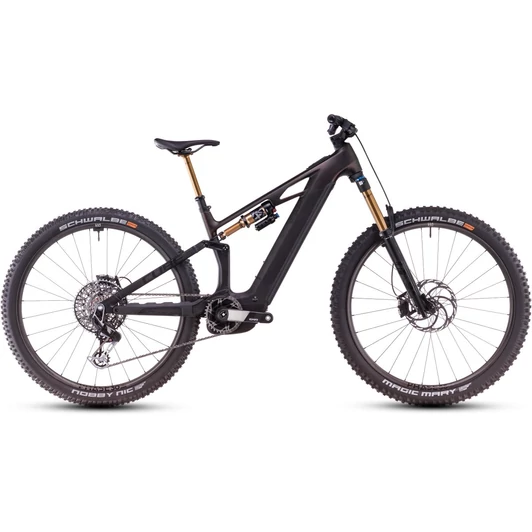 CUBE STEREO HYBRID ONE44 HPC SLT LIQUIDLAVA´N´BLACK - 2025 - ÖSSZTELESZKÓPOS MTB ELEKTROMOS KERÉKPÁR - S - 27,5"