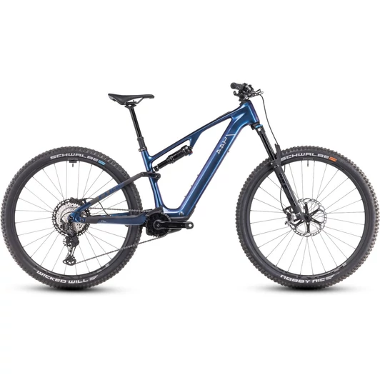 CUBE AMS HYBRID ONE44 C:68X SLX 400X 29 DEEPCOBALT´N´BLACK - 2025 - ÖSSZTELESZKÓPOS MTB ELEKTROMOS KERÉKPÁR - XL
