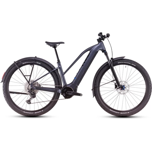 CUBE REACTION HYBRID PRO 600 ALLROAD METALLICGREY´N´BLACK - 2025 - MTB ELEKTROMOS KERÉKPÁR - TRAPEZE XL - 29"