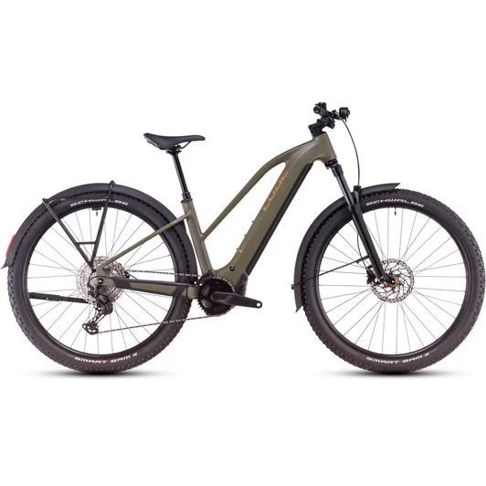 Cube Reaction Hybrid Pro Allroad dustyolive´n´gold - 2025 - MTB elektromos kerékpár - Trapeze L - 29"