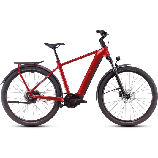 CUBE KATHMANDU HYBRID COMFORT PRO ELECTRICRED´N´RED - 2025 - TREKKING ELEKTROMOS KERÉKPÁR - 50 CM