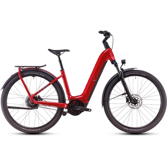 Cube Kathmandu Hybrid Comfort Pro electricred´n´red - 2025 - trekking elektromos kerékpár - Easy Entry 58 cm