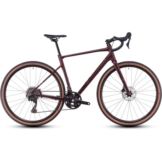 CUBE NUROAD RACE RUBYRED´N´GLOSS - 2025 - GRAVEL KERÉKPÁR - M - 28"