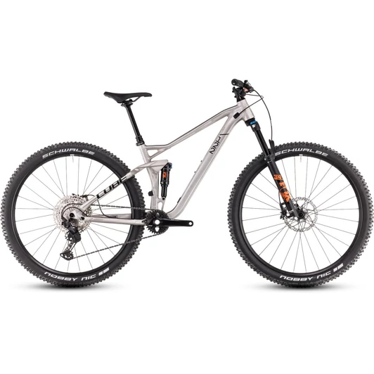 CUBE STEREO ONE22 RACE RAWMETAL´N´BLACK - 2025 - ÖSSZTELESZKÓPOS MTB KERÉKPÁR - S - 29"