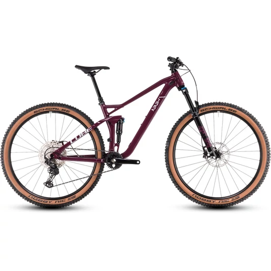 CUBE STEREO ONE22 RACE WINE´N´GREY - 2025 - ÖSSZTELESZKÓPOS MTB KERÉKPÁR - M - 29"