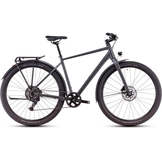 CUBE HYDE ONE FE GRAPHITE´N´BLACK - 2025 - VÁROSI KERÉKPÁR - 62 CM
