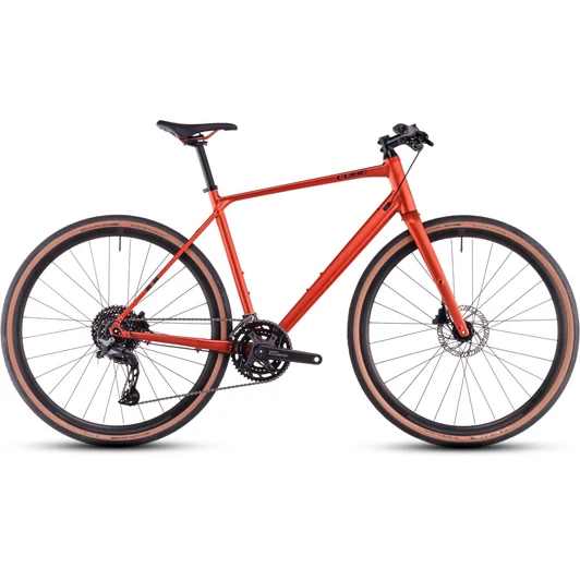 CUBE NULANE PRO FIREORANGE´N´BLACK - 2025 - FITNESS KERÉKPÁR - 56 CM