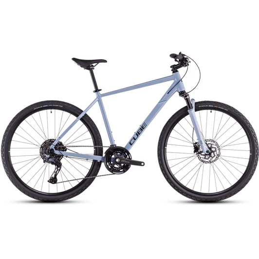 CUBE NATURE EXC PIGEONBLUE´N´BLACK - 2025 - CROSS TREKKING KERÉKPÁR - 62 CM