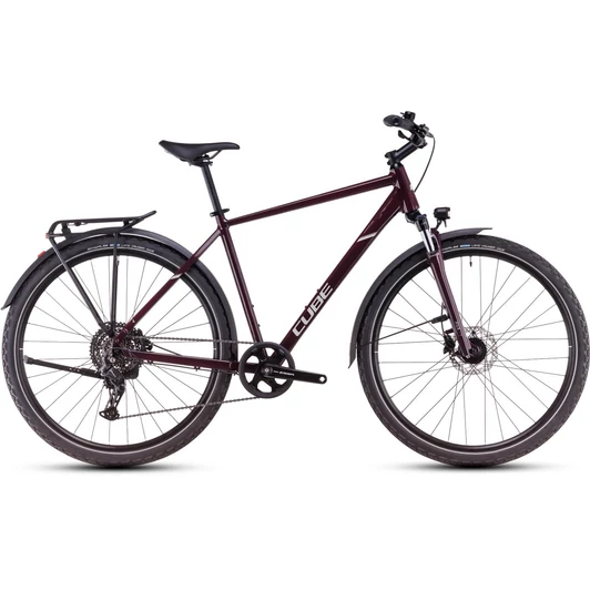 CUBE NATURE ONE ALLROAD AMARONE´N´LUNAR - 2025 - CROSS TREKKING KERÉKPÁR - 46 CM