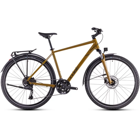 CUBE NATURE PRO ALLROAD WILLOWGREEN´N´BLACK - 2025 - CROSS TREKKING KERÉKPÁR - 62 CM