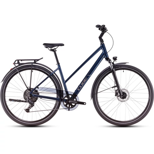 CUBE TOURING ONE DEEPSEA´N´BLACKCHROME - 2025 - TREKKING KERÉKPÁR - TRAPEZE 50 CM