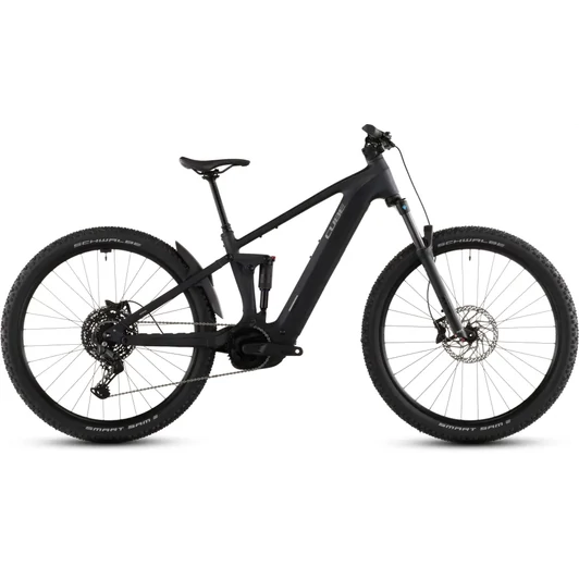 Cube Stereo Hybrid ONE22 Pro 600 - Elektromos összteleszkópos MTB kerékpár - night´n´chrome színben - M - 2026