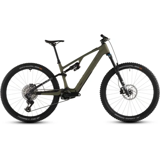 Cube AMS Hybrid ONE44 C:68X TM 400X - Elektromos összteleszkópos MTB kerékpár - reedgreen´n´matrix színben - M - 2026