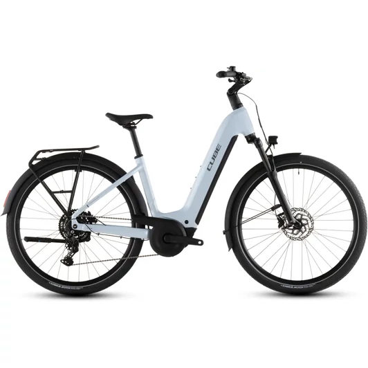 Cube Touring Hybrid ONE 600 - Elektromos trekking kerékpár - glacier´n´reflex színben - Easy Entry 58 cm - 2026