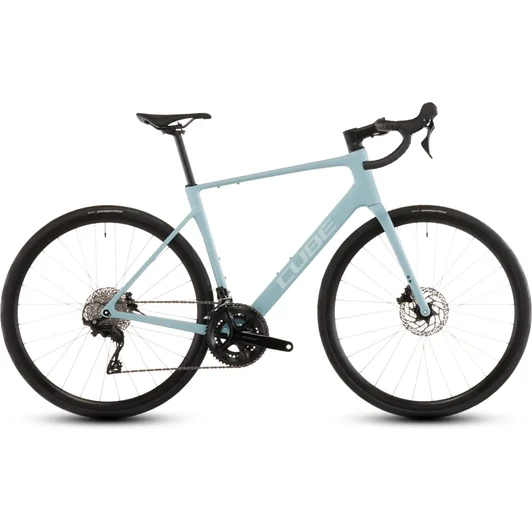 Cube Attain C:62 Race - országúti kerékpár - skylightblue´n´cyan színben - 50 cm - 2026