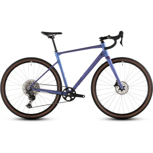 Cube Nuroad EX - gravel kerékpár - blueiris´n´lilac színben - S - 2026